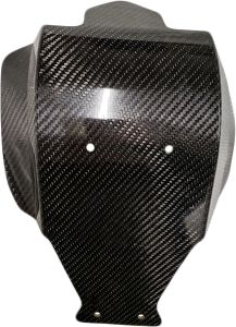 P3 Skid Plate Carbon Fiber Kawasaki