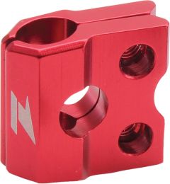 Zeta Brake Line Clamp Red