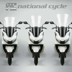 National Cycle Vstream Tall Screen Clear Honda