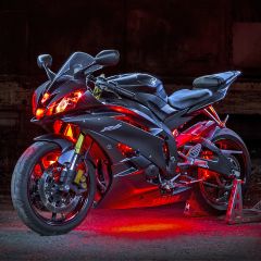 Xk Glow Single Color Motorcycle Led Accent Light Strip Kit