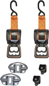 Lock And Load Rear Ratchet Strap System