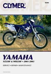 Clymer Repair Manual Yamaha Yz/wr250f