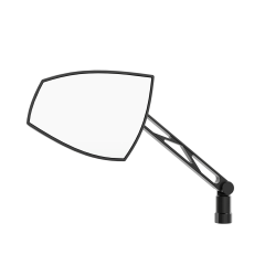 Highsider Wave Mirror Pair Black/silver