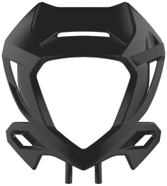 Polisport Headlight Mask Black Beta