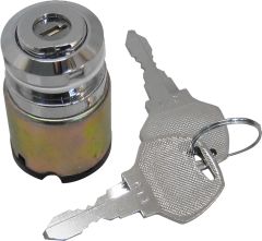 Harddrive Flat Key Ignition Switch Chrome