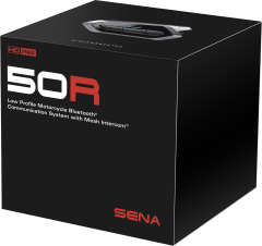 Sena 50r Hd Bluetooth Comm System With Mesh Intercom Single