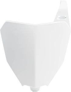 Acerbis Front Number Plate White