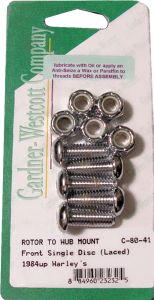 Gardnerwestcott Front Brake Rotor Allen Bolts 84-up All Laced Wheels