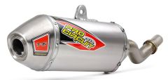 Pro Circuit T-6 Stainless Slip-on Silencer Kawasaki  Acid Concrete