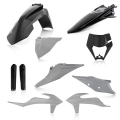 Acerbis Full Plastic Kit Ktm Grey/black