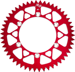 Fire Power Rear Sprocket Aluminum 50t-520 Red Honda