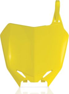 Acerbis Front Number Plate Yellow