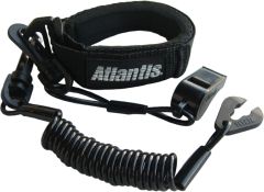 Atlantis Pro Floating Wrist Lanyard Black