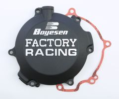 Boyesen Factory Racing Clutch Cover Black