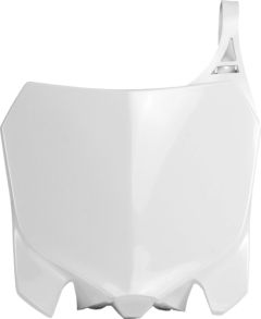 Acerbis Front Number Plate White