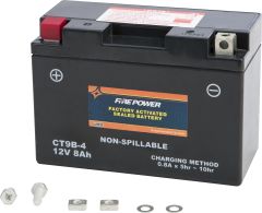 Fire Power Battery Ct9b-4 Ct9b Sealed Factory Activated