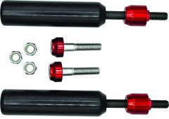 Santoro Fabworx Shock Mount Sliders Red Dyna 09-17  Red