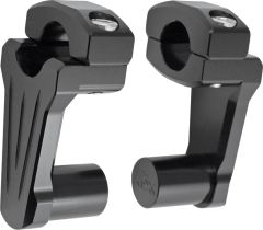 Rox Pivoting Handlebar Riser Black 2" Rise