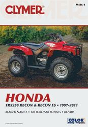 Clymer Repair Manual Honda Trx250 Recon