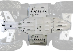 Rival Powersports Usa Central Skid Plate Alloy