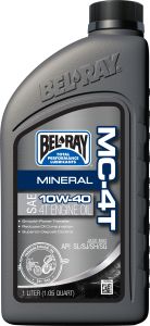 Bel-ray Mc-4t Mineral 10w-40 1l 12/case