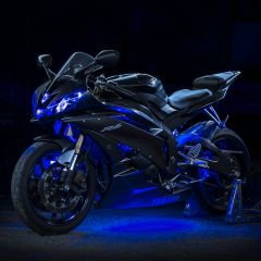 Xk Glow Single Color Motorcycle Led Accent Light Strip Kit