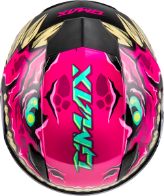 Gmax Youth Gm-49y Drax Snow Helmet Pink Ys