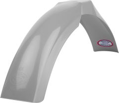 Preston Petty Mx Front Fender Silvergrey  Silver/Grey