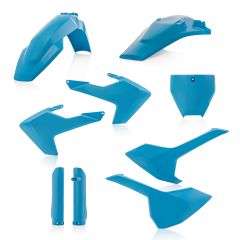 Acerbis Full Plastic Kit Light Blue