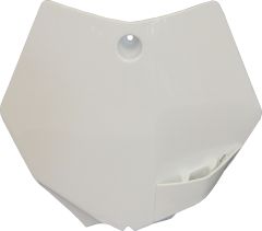 Acerbis Front Number Plate White