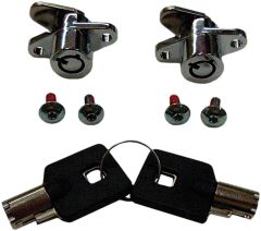 Harddrive Lock & Key Assembly For Hard Saddlebags