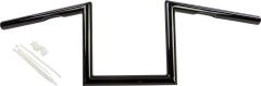 Harddrive Z-bar One Inch Dimpled 8 Inch Gloss Black