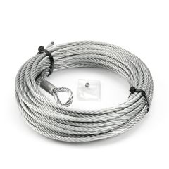 Warn Rpl Wire Rope 1/4"x50' Vrx45/axon45/55