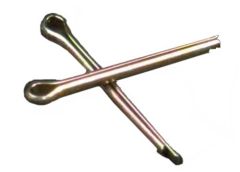 Bolt Zinc Plated Cotter Pins 2.5x25mm 25/pk