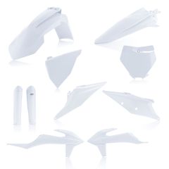 Acerbis Full Plastic Kit White