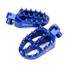 Zeta Aluminum Footpegs Blue