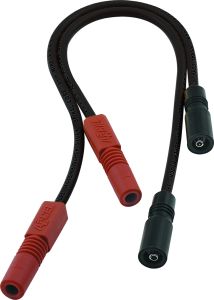 Accel Spiral Core Wire Set 8.0mm Black