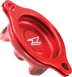 Zeta Oil Filter Cover Red