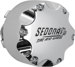 Sedona Wheel Cap Tall Chrome Fits Yamaha Viking