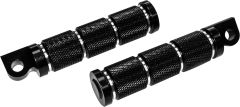 Harddrive Rider Footpegs Retro Black Pre 2017