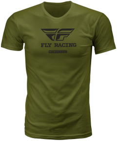 Fly Racing Fly Evolution Tee Olive Lg