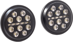 Letric Lighting Co 4.5" Led Passing Lgts Buckshot Black