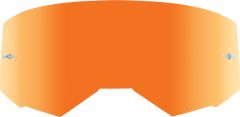 Fly Racing Single Lens W/post Adult Orange Mirror/smoke