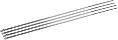 Dei Locking Ties Stainless Steel 14" 4/pk