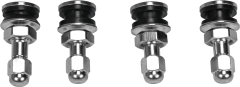 Fire Power Valve Stems Chrome 4/pk