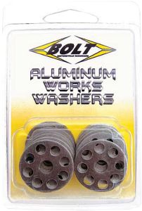 Bolt Aluminum Works Washers 18mm 10/pk