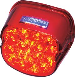 Harddrive Laydown Led Tail Light With License Plate Lens  Acid Concrete