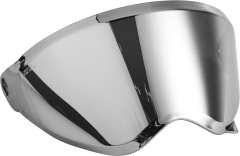 Fly Racing Trekker Helmet Face Shield Silver Iridium