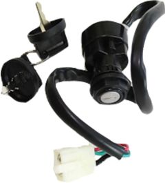 Mogo Parts 4-stroke Ignition Switch 5 Wire 3 Position Female Plug