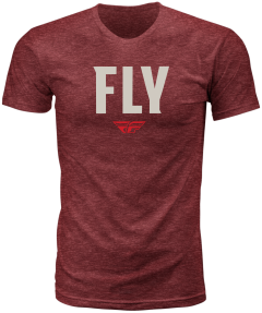 Fly Racing Fly Wfh Tee Red Heather Md